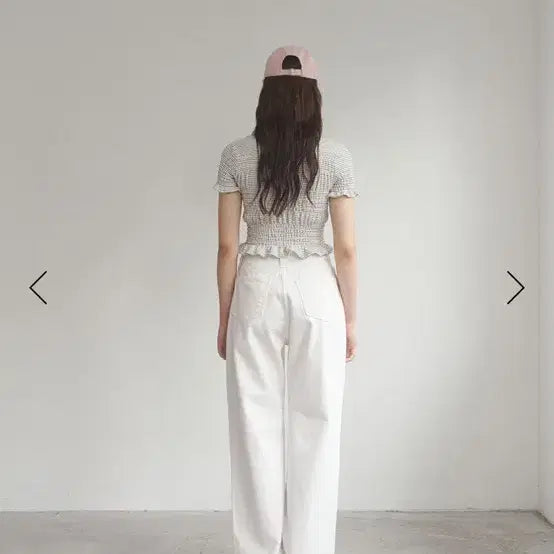 [BUNJANG] Lillycotts Ritz White Jeans / Lillycotts 릴리코츠 ritz white jeans 새제품 택O