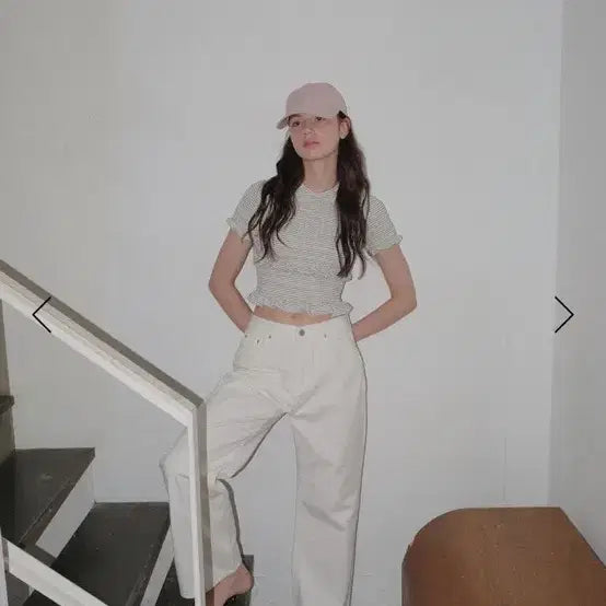 [BUNJANG] Lillycotts Ritz White Jeans / Lillycotts 릴리코츠 ritz white jeans 새제품 택O