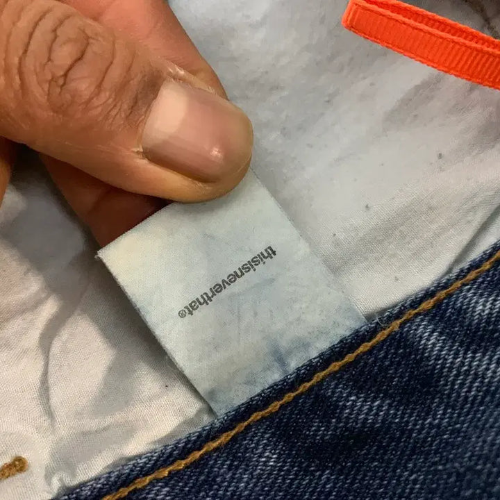 [BUNJANG] thisisneverthat Denim Jeans / 디스이즈네버댓 데님 청바지