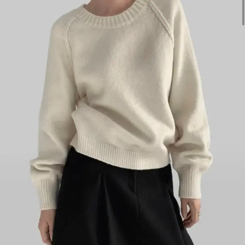 [BUNJANG] Round Knit / 매니크 라운드 니트