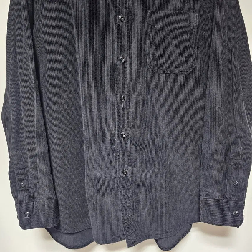 [BUNJANG] Original Garments Prismworks Corduroy Shirt Black XL / 오리지널가먼츠 프리즘웍스 코듀로이 셔츠 블랙 XL