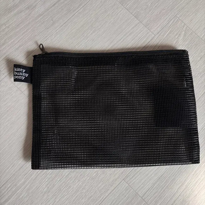 [BUNJANG] Kitty Bunny Pony Mesh Pouch / 키티버니포니 메쉬 파우치