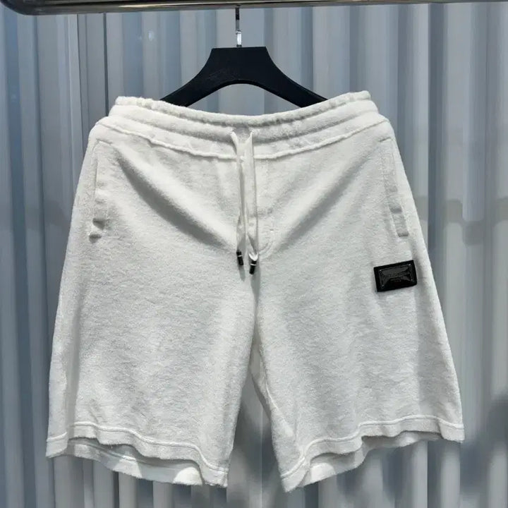 [BUNJANG] Dolce &amp; Gabbana Plaque Logo Terry Jogging Shorts / (46) 돌체앤가바나 플라크 로고 저지 테리 조깅 반바지