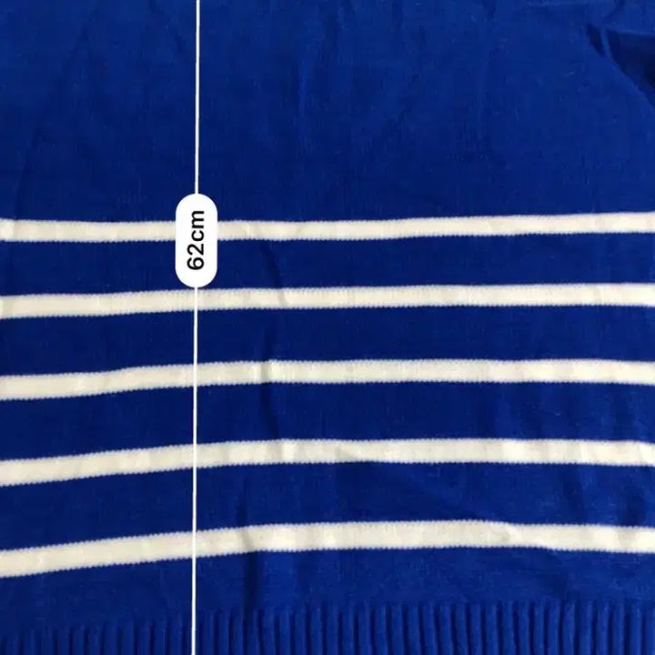 [BUNJANG] Merongshop Blue Stripe Knit Sweater / 메롱샵 블루 스트라이프 니트