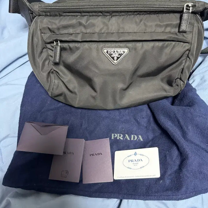 [BUNJANG] Prada Re-Nylon Medium Bike Bag / [2VH994] 프라다 리나일론 바이커백 미듐