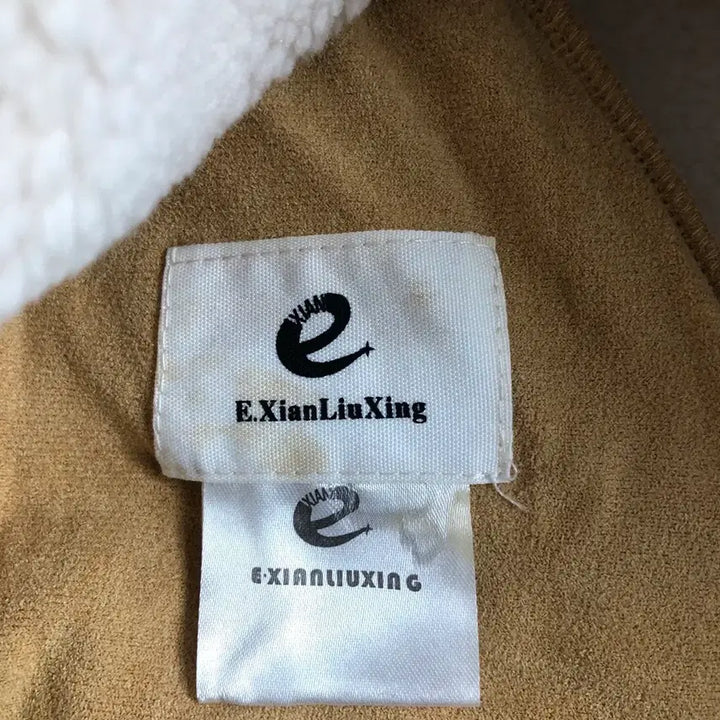 [BUNJANG] Suede Quilted Jacket Coat / 스웨이드 무스탕 누빔 자켓 코트