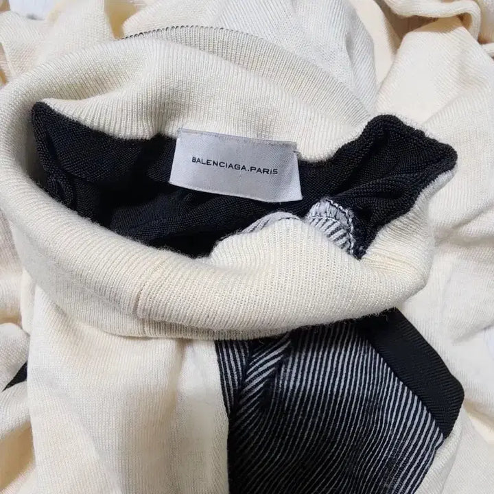 [BUNJANG] Balenciaga Ghesquiere Ribbed Turtleneck Sweater / BALENCIAGA Nicolas Ghesquiere 골지 터틀넥 스웨터