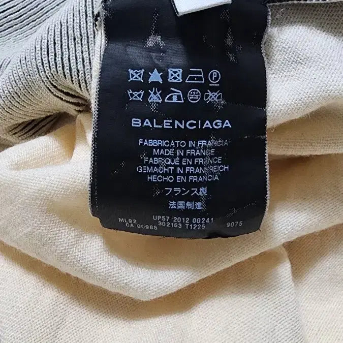 [BUNJANG] Balenciaga Ghesquiere Ribbed Turtleneck Sweater / BALENCIAGA Nicolas Ghesquiere 골지 터틀넥 스웨터