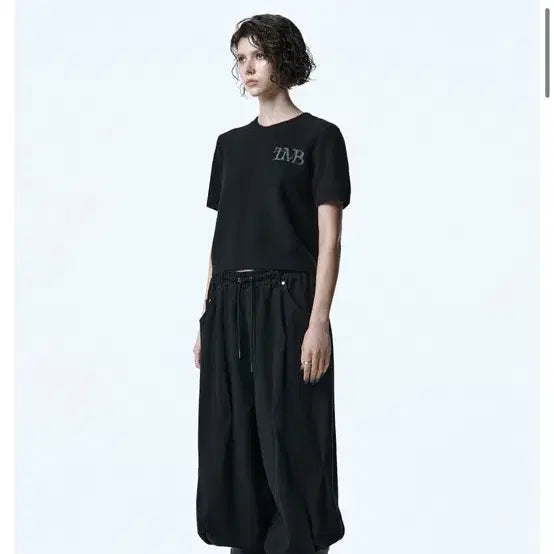 [BUNJANG] TMB Essential Half Knit / 트리밍버드 반팔 니트 TMB Essential Half Knit