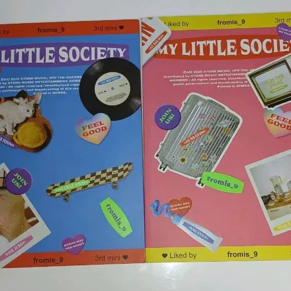 [BUNJANG] fromis_9 My Little Society Album Set / 프로미스나인 My Little Society 마리소 필굿 앨범 세트