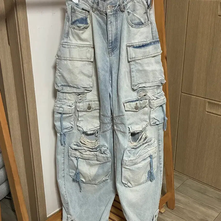 [BUNJANG] Vintage Cargo Denim / 일본 빈티지 카고 데님