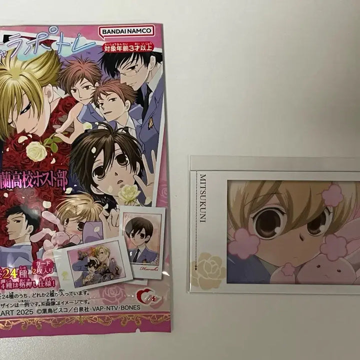 [BUNJANG] Moaeu Ouran High School Host Club Honey-senpai Random Card / 모애쿠 오란고교 카페 랜덤 카드 하니 모리