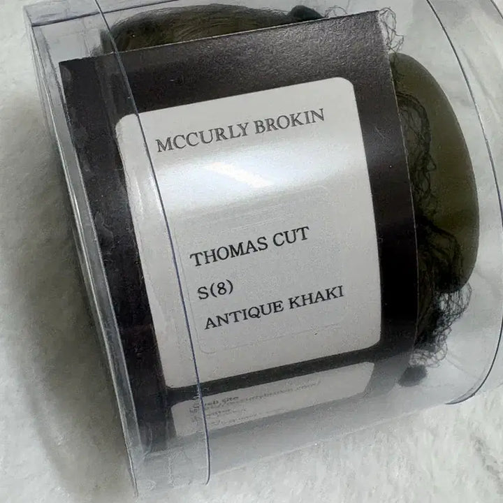 [BUNJANG] McCall Barokin Thomas Cut 8-Inch Antique Khaki BJD Doll Wig / 맥컬리브로킨 토마스컷 s (8인치) 엔틱카키 구체관절인형 가발