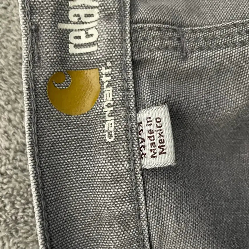 [BUNJANG] Carhartt Single Knee B03 Grey Jeans / 칼하트 싱글니 b03 그레이 33x34