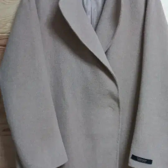 [BUNJANG] VERA WANG Cashmere Wool Long Coat / VERA WANG 캐시미어 핸드메이드 울롱코트