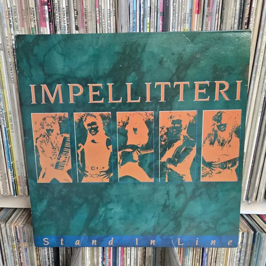 [BUNJANG] Impellitteri Stand In Line LP Vinyl Record / 임펠리테리 Stand In Line LP판 민트급