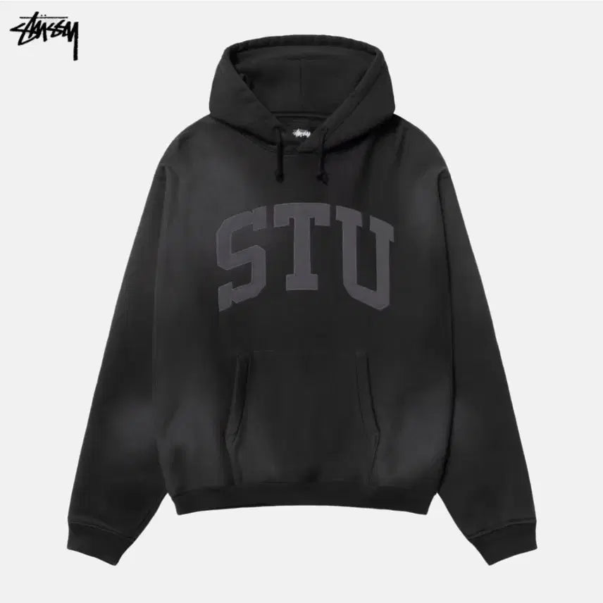 [BUNJANG] Stussy Appliqué Hoodie / 스튜시 아플리케 후드티 (STU)