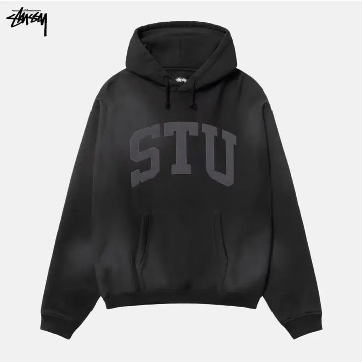 [BUNJANG] Stussy Appliqué Hoodie / 스튜시 아플리케 후드티 (STU)