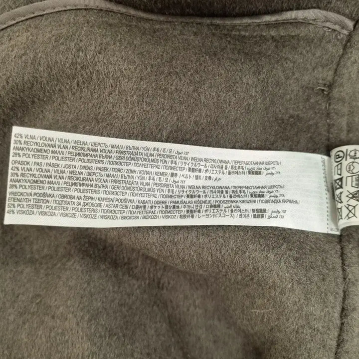 [BUNJANG] Mango Handmade Shawl Collar Long Coat / mango 핸드메이드 숄카라 롱코트