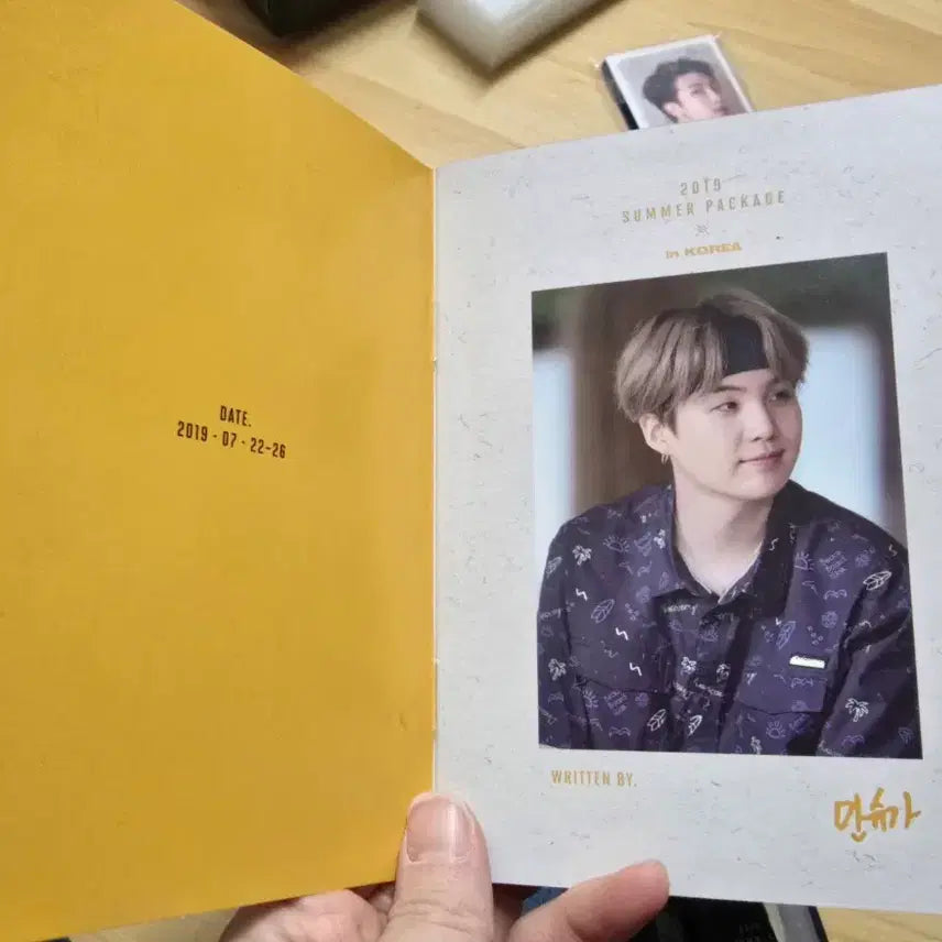 bts 방탄소년단 2019 썸머패키지(드로잉북 슈가)