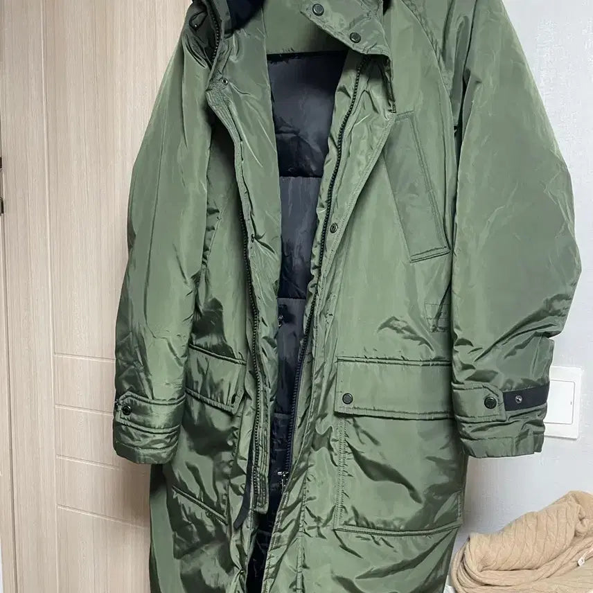 [BUNJANG] Dickies Khaki Padded Jacket / [100] 디키즈 카키 패딩