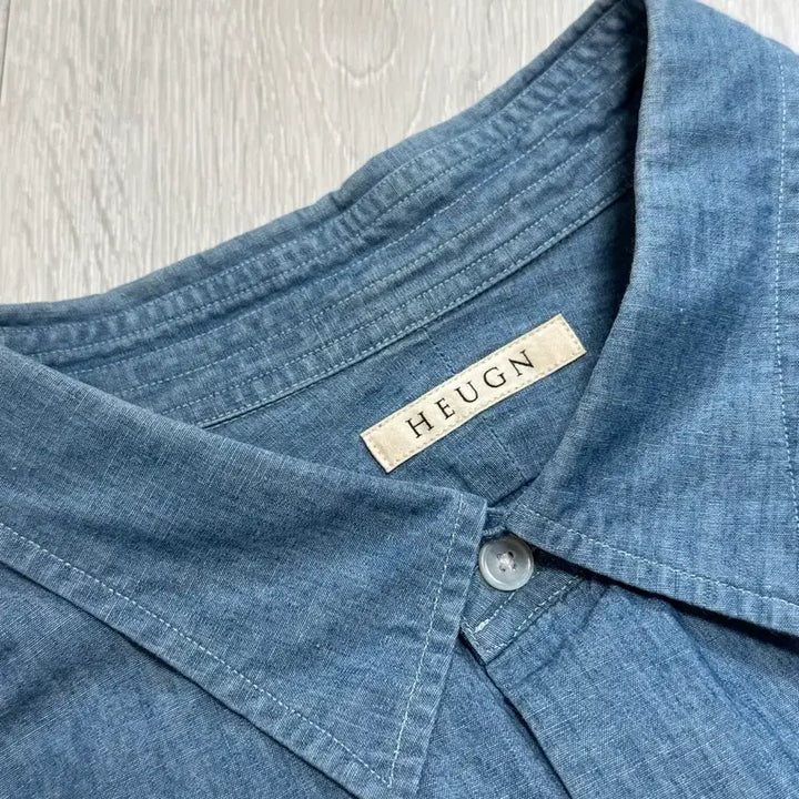 [BUNJANG] Heugn Chambray Shirt / Heugn 유겐 샴브레이셔츠 3사이즈