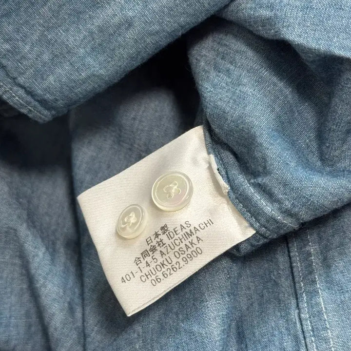 [BUNJANG] Heugn Chambray Shirt / Heugn 유겐 샴브레이셔츠 3사이즈