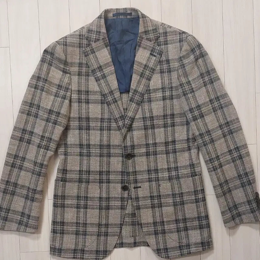 [BUNJANG] Man On The Boon Check Blazer Jacket / [46] 맨온더분 자켓/건클럽/링자켓/체크자켓/블레이저/스포츠코트/반츠