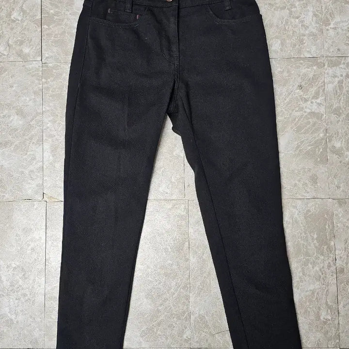 [BUNJANG] SJSJ Women's Black Slim Fit Pants / SJSJ 여성 블랙 슬림핏 바지 (64-94)