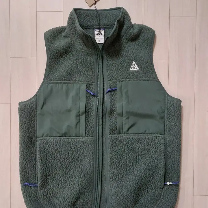 [BUNJANG] Nike ACG Arctic Wolf Fleece Vest - Vintage Green (New) / [새제품] 나이키/ACG/악틱/악틱울프/플리스/조끼/써마핏/슈프림