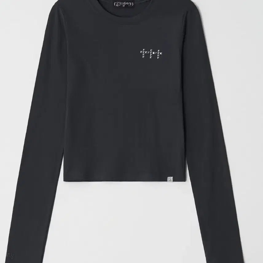 [BUNJANG] eessay PIXEL CROSS TEE Cool Gray / eessay에세이 픽셀  크로스 PIXEL CROSS TEE쿨그레이