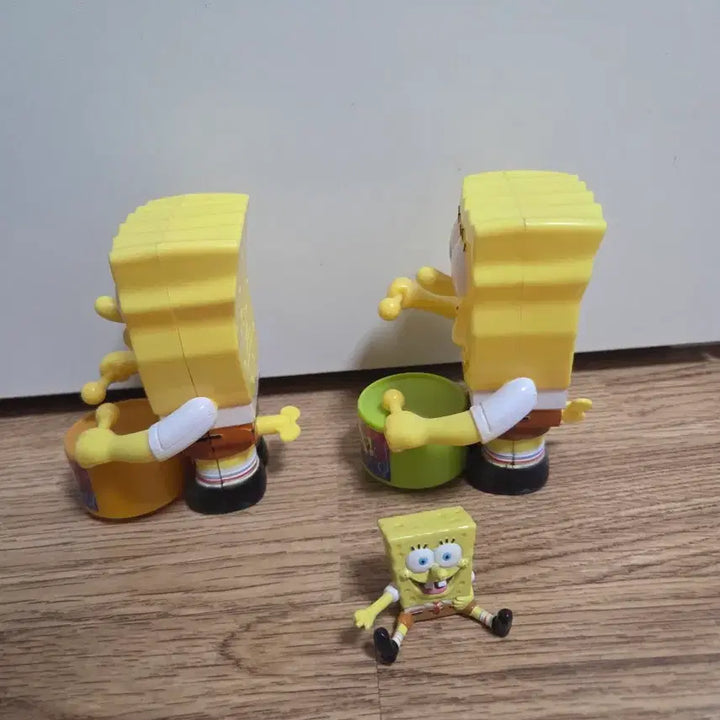 [BUNJANG] Spongebob Vintage Toy Figure Set / 스폰지밥 빈티지토이 테엽 인형 피규어 세트