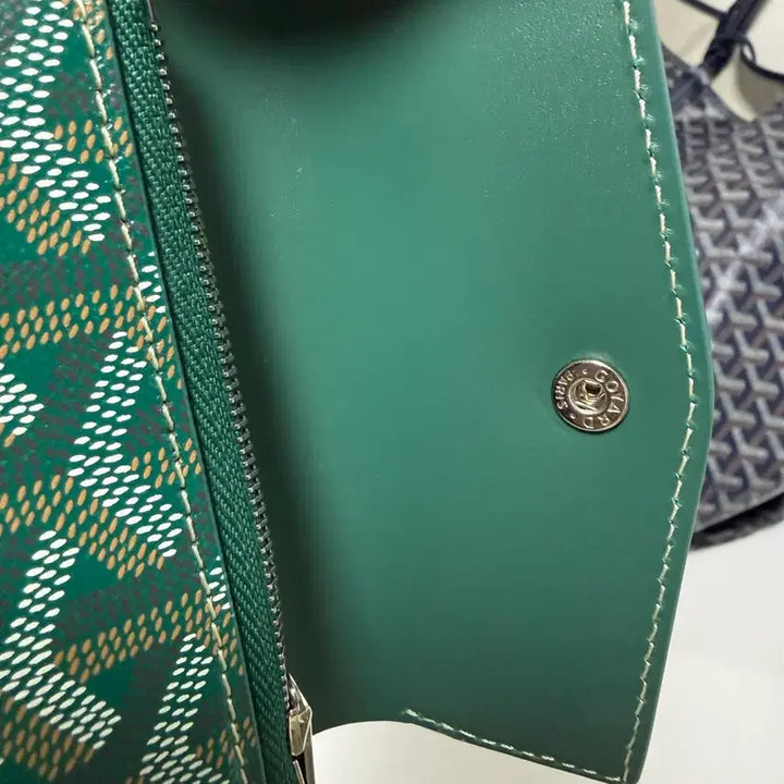 [SOLD OUT] 고야드 반 지갑 생 가브리엘 지갑 그린
