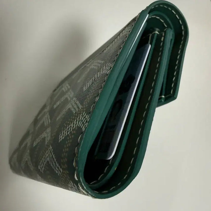 [SOLD OUT] 고야드 반 지갑 생 가브리엘 지갑 그린