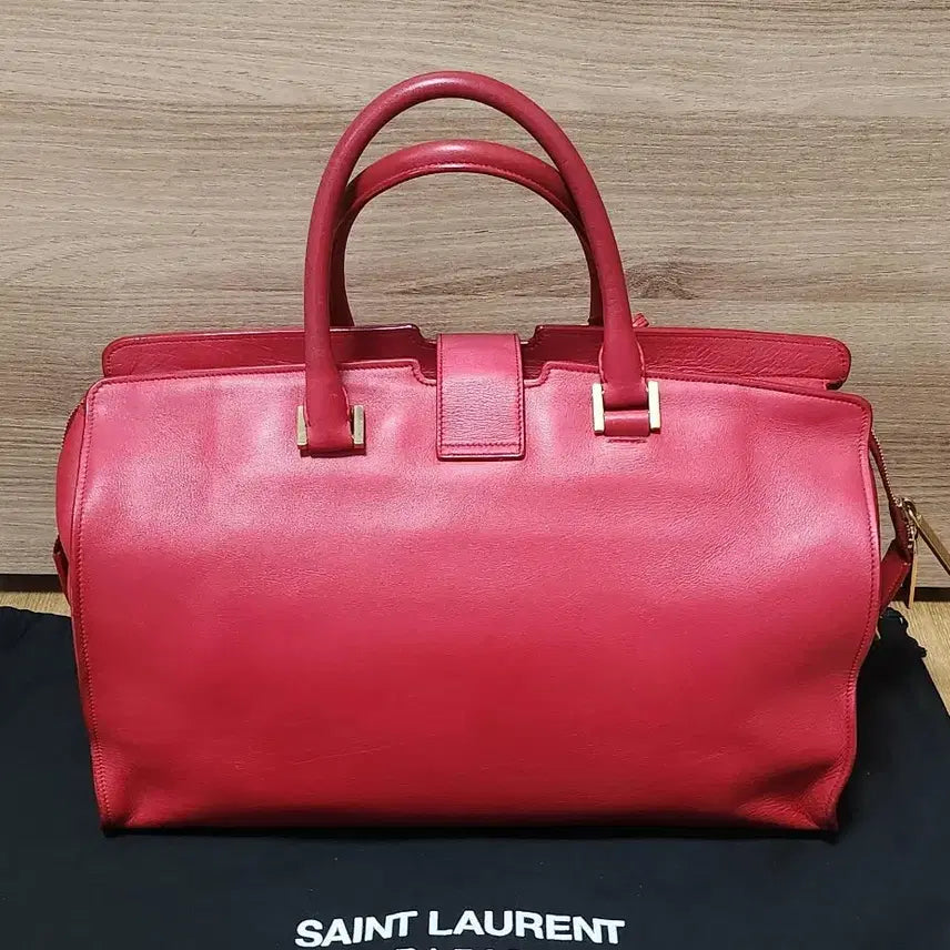 [BUNJANG] Saint Laurent Cabas Chyc Tote Bag Red / 생로랑 카바시크 토트백 레드