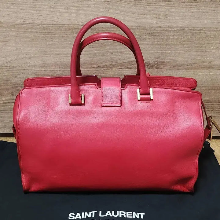 [BUNJANG] Saint Laurent Cabas Chyc Tote Bag Red / 생로랑 카바시크 토트백 레드