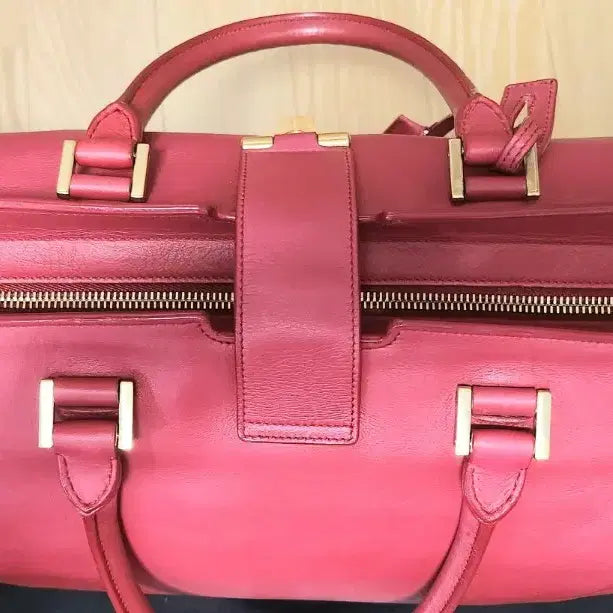[BUNJANG] Saint Laurent Cabas Chyc Tote Bag Red / 생로랑 카바시크 토트백 레드