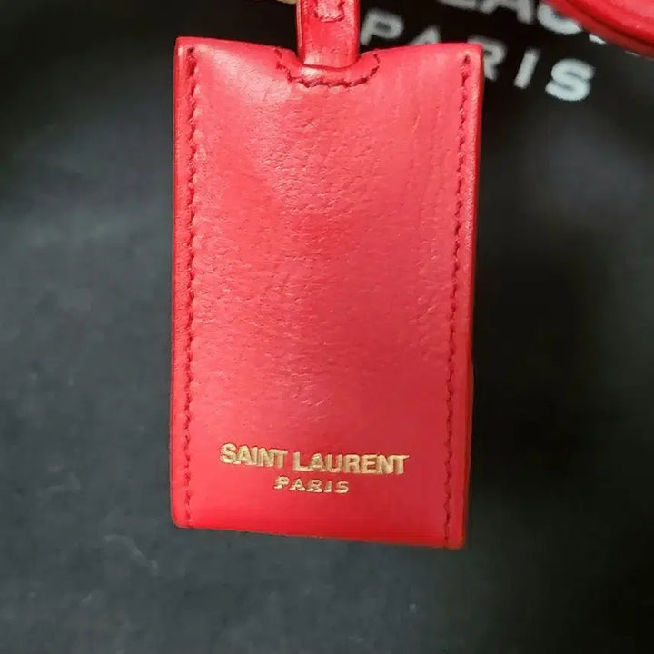 [BUNJANG] Saint Laurent Cabas Chyc Tote Bag Red / 생로랑 카바시크 토트백 레드