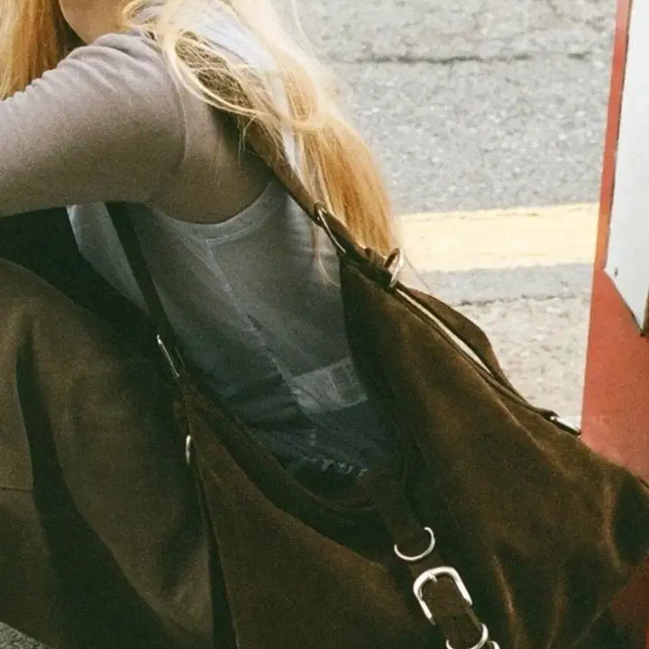 [BUNJANG] KHIHO Didi Belted Big Bag Two-Way / KHIHO 기호 가방 디디 벨티드 빅백 투웨이 (새상품)