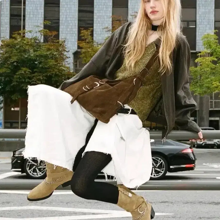 [BUNJANG] KHIHO Didi Belted Big Bag Two-Way / KHIHO 기호 가방 디디 벨티드 빅백 투웨이 (새상품)