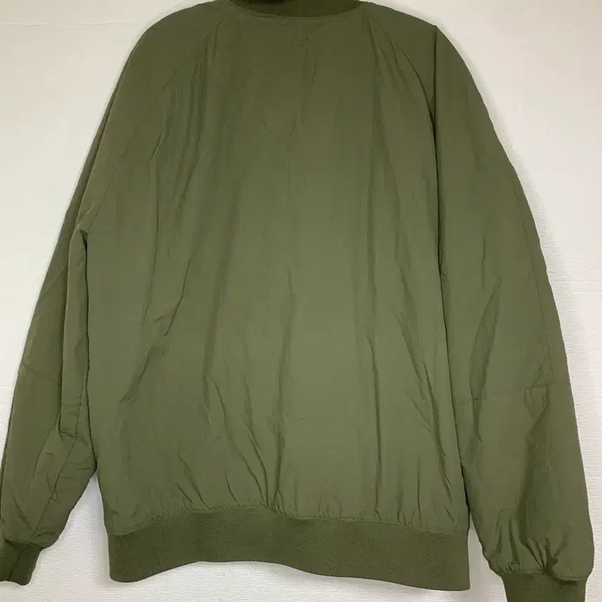 [BUNJANG] Timberland Khaki Bomber Jacket / 팀버랜드 카키색 봄버 자켓