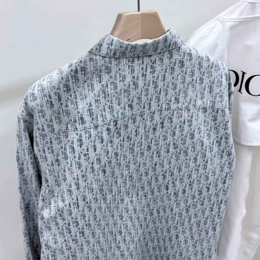 [SOLD OUT] [S+급/42] 디올 오블리크 카스리 데님 오버셔츠 자켓