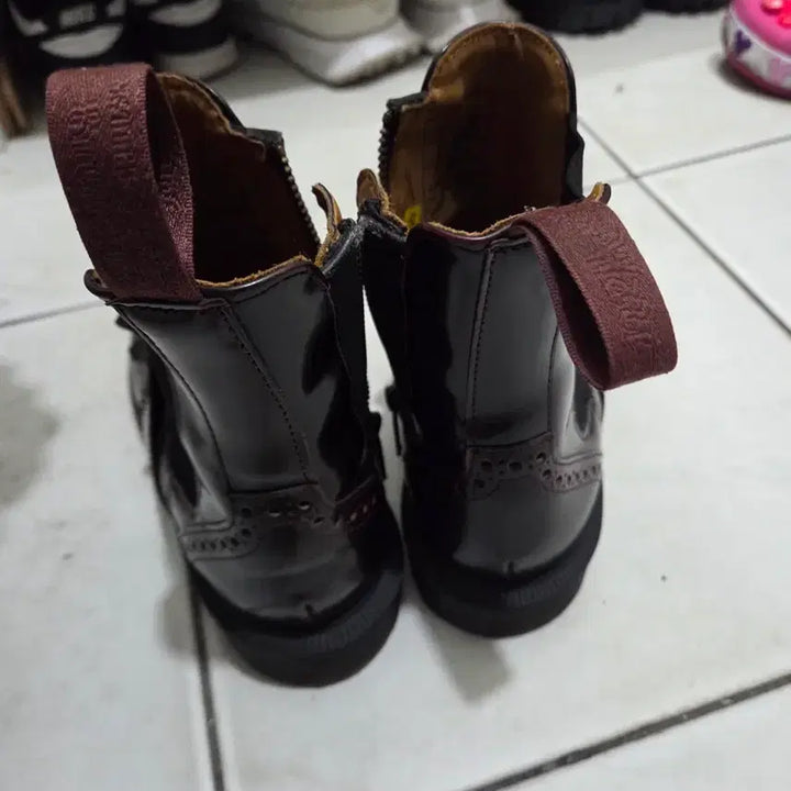 [BUNJANG] Dr. Martens Burgundy Tassel Chelsea Boots 230 / 닥터마틴 버건디 테슬 첼시 부츠 230