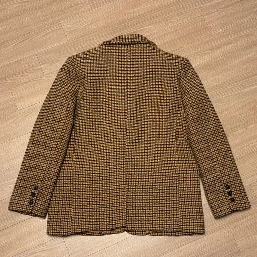 [BUNJANG] Checkered Wool Jacket / 체크 울 자켓