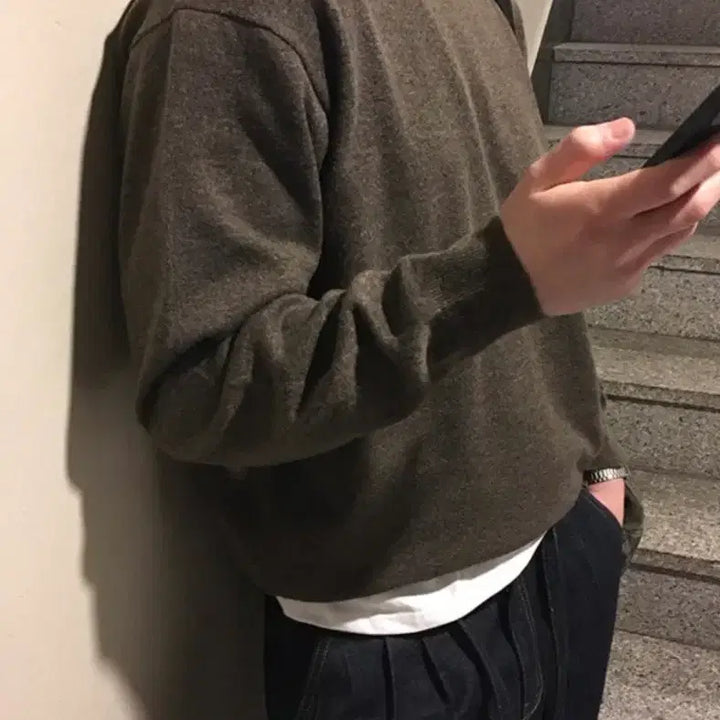 [BUNJANG] Ument Blend Soft Round Knit / 유먼트 Blend soft round knit 팝니다.