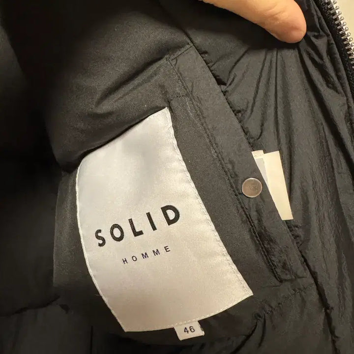 [BUNJANG] Solid Homme Cropped Down Jumper / 솔리드옴므 크롭 다운 점퍼 (46)