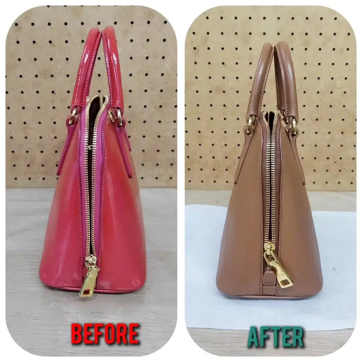[BUNJANG] Prada Bag Color Change &amp; Restoration Service / 프라다백 색상 변경[명품 복원, 컬러 체인지, 밑창 보강, 도금 등]