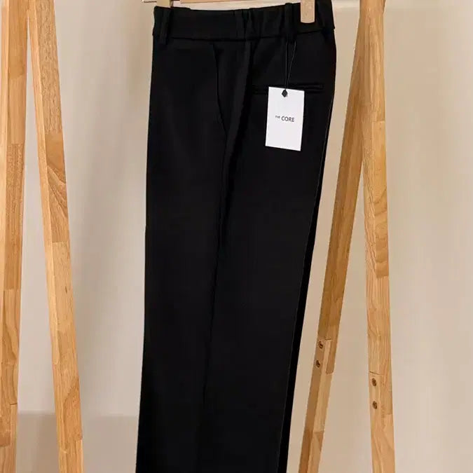 [BUNJANG] Semi-Wide Bending Slacks (Beige/Charcoal/Black) / (새상품) 세미 와이드 밴딩 슬랙스 (베이지/차콜/블랙)