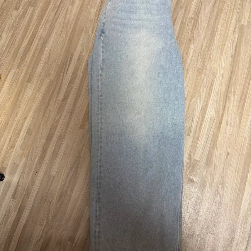 [BUNJANG] Nohant Wide Denim Pants Light Blue / 노운 와이드 데님 팬츠 연청