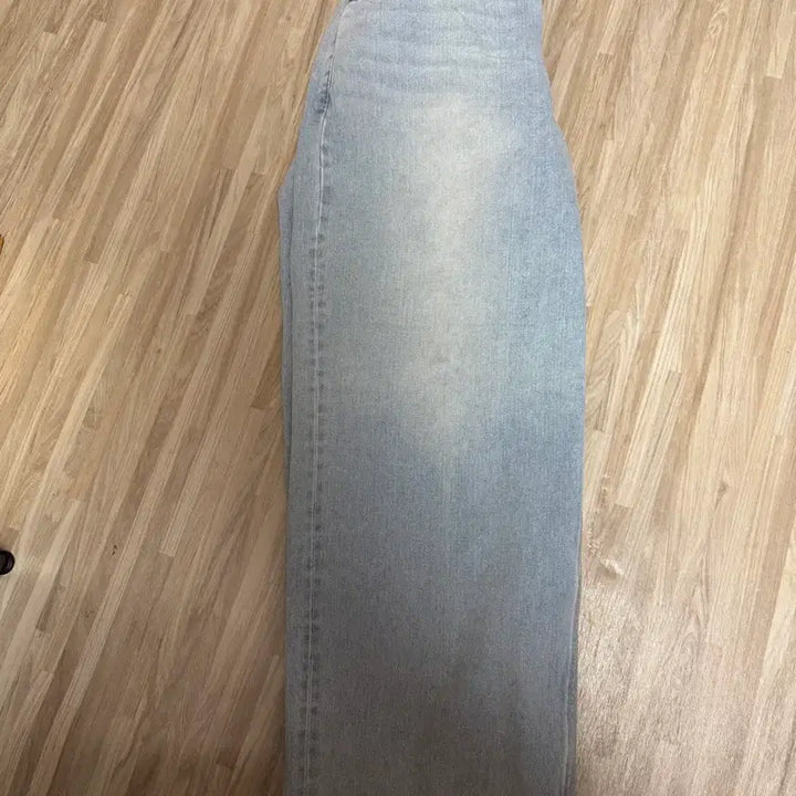 [BUNJANG] Nohant Wide Denim Pants Light Blue / 노운 와이드 데님 팬츠 연청